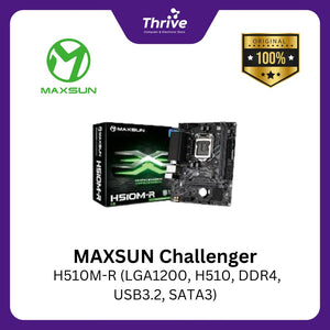 MAXSUN Challenger H510M-R (LGA1200, H510, DDR4, USB3.2, SATA3)