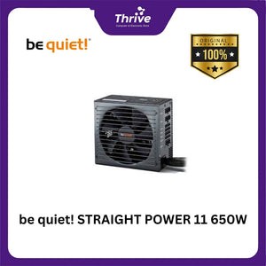 be quiet! STRAIGHT POWER 11 650W - Fully Modular - 80+ Gold Certified - 5 Years Warranty - Number 1 PSU in Germany