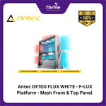 Load image into Gallery viewer, Antec DF700 FLUX WHITE - F-LUX Platform - Mesh Front &amp; Top Panel - 4mm Tempered Glass Side Panel - FREE 3 PCS 12CM ARGB FANS + 2 PCS 12CM FAN
