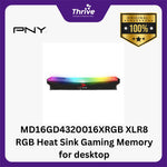Load image into Gallery viewer, MD16GD4320016XRGB XLR8 RGB Heat Sink Gaming Memory for desktop
