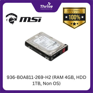 936-B0A811-269-H2 (RAM 4GB, HDD 1TB, Non OS)