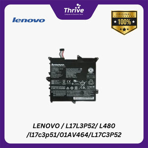LENOVO / L17L3P52/ L480 /l17c3p51/01AV464/L17C3P52