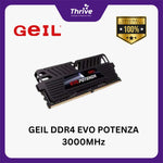 Load image into Gallery viewer, GEIL DDR4 EVO POTENZA 3000MHz Dual Channel 16GB (2x8GB) GAPB416GB3000C16ADC (Support AMD &amp; INTEL
