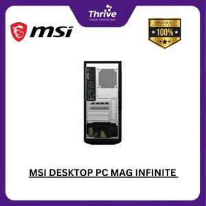 MSI MAG INFINITE S3 14NUC5-1679ID | I5-14400F | RTX 4060 | 16GB DDR5 | 1TB | WIN 11 HOME