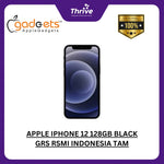 Load image into Gallery viewer, APPLE IPHONE 12 128GB BLACK GRS RSMI INDONESIA TAM
