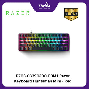 RZ03-03390200-R3M1 Razer Keyboard Huntsman Mini - Red