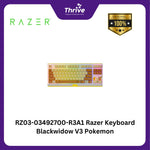 Load image into Gallery viewer, RZ03-03492700-R3A1 Razer Keyboard Blackwidow V3 Pokemonv
