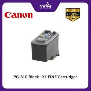 PG-810 Black - XL FINE Cartridges