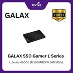 Load image into Gallery viewer, GALAX SSD Gamer L Series 480GB (R:560MB/S W:540 MB/s)
