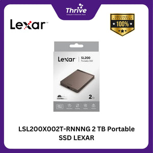 LSL200X002T-RNNNG 2 TB Portable SSD LEXAR