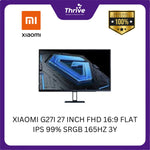 Load image into Gallery viewer, XIAOMI G27I 27 INCH FHD 16:9 FLAT IPS 99% SRGB 165HZ 3Y
