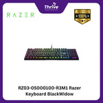 Load image into Gallery viewer, RZ03-05000100-R3M1 Razer Keyboard BlackWidow V4 75% - Hot-swappable Mechanical Gaming Keyboard - Black
