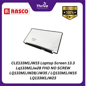 CLE133M1JW15 Laptop Screen 13.3 Lq133M1Jw28 FHD NO SCREW LQ133M1JW28/JW35 / LQ133M1JW15 LQ133M1JW23