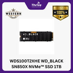 Load image into Gallery viewer, WDS100T2XHE WD_BLACK SN850X NVMe™ SSD 1TB
