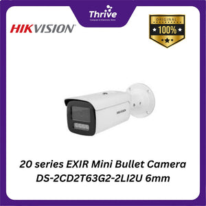 20 series EXIR Mini Bullet Camera DS-2CD2T63G2-2LI2U 6mm
