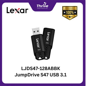 LJDS47-128ABBK JumpDrive S47 USB 3.1