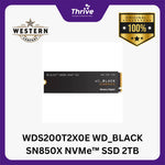 Load image into Gallery viewer, WDS200T2X0E WD_BLACK SN850X NVMe™ SSD 2TB
