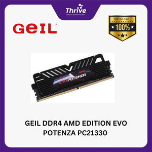 GEIL DDR4 AMD EDITION EVO POTENZA PC21330 2666MHz Dual Channel 16GB (2x8GB) 19-19-19-43 GAPB416GB2666C19DC