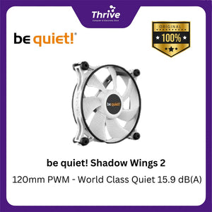 be quiet! Shadow Wings 2 - 120mm PWM - World Class Quiet 15.9 dB(A)