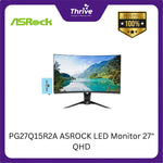 Load image into Gallery viewer, PG27Q15R2A ASROCK LED Monitor 27&quot; QHD
