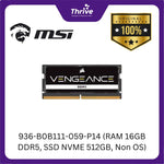 Load image into Gallery viewer, 936-B0B111-059-P14 (RAM 16GB DDR5, SSD NVME 512GB, Non OS)

