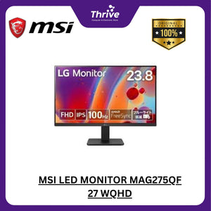 MSI LED MONITOR MAG275QF 27 WQHD