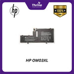 Load image into Gallery viewer, HP OM03XL High-Capacity Battery – 11.55V, Original Laptop Replacement