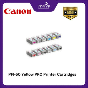 PFI-50 Yellow PRO Printer Cartridges