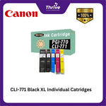 Load image into Gallery viewer, CLI-771 Black XL Individual Catridges
