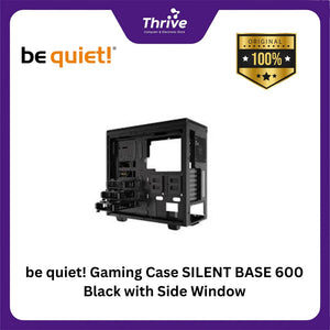 be quiet! Gaming Case SILENT BASE 600 Black with Side Window