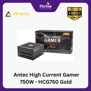 Antec High Current Gamer 750W - HCG750 Gold - 80+ Gold Certified - Fully Modular - 10 Years Warranty