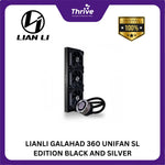 Load image into Gallery viewer, LIANLI GALAHAD 360 UNIFAN SL EDITION BLACK AND SILVER