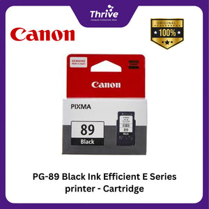 PG-89 Black Ink Efficient E Series printer - Cartridge