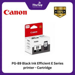 Load image into Gallery viewer, PG-89 Black Ink Efficient E Series printer - Cartridge
