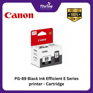 PG-89 Black Ink Efficient E Series printer - Cartridge