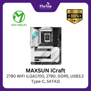 MAXSUN iCraft Z790 WIFI (LGA1700, Z790, DDR5, USB3.2 Type-C, SATA3)