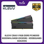 Load image into Gallery viewer, KLEVV CRAS V RGB DDR5 PC48000 6000MHz 64GB (2X32GB) - KD5BGUA80-60A300G