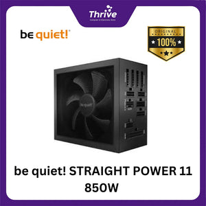 be quiet! STRAIGHT POWER 11 850W - Fully Modular - 80+ Platinum Certified - 5 Years Warranty - Number 1 PSU in Germany