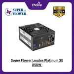 Load image into Gallery viewer, Super Flower Leadex Platinum SE 850W - SF-850F14MP - 80+ PLATINUM - Full Modular - PCIe 5.0 Ready - 10 Years
