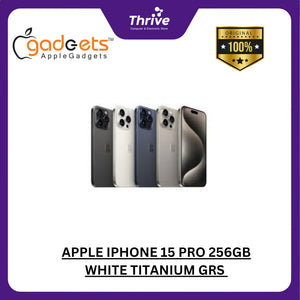 APPLE IPHONE 15 PRO 256GB WHITE TITANIUM GRS RSMI INDONESIA DIGIMAP