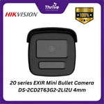 Load image into Gallery viewer, 20 series EXIR Mini Bullet Camera DS-2CD2T63G2-2LI2U 4mm
