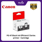 Load image into Gallery viewer, PG-47 Black Ink Efficient E Series printer - Cartridge
