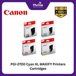 Load image into Gallery viewer, PGI-2700 Cyan XL MAXIFY Printers Cartridges