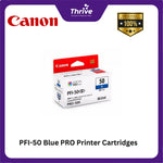 Load image into Gallery viewer, PFI-50 Blue PRO Printer Cartridges