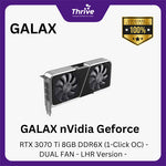 Load image into Gallery viewer, GALAX nVidia Geforce RTX 3070 Ti 8GB DDR6X (1-Click OC) - DUAL FAN - LHR Version -