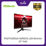 Load image into Gallery viewer, PG27F15RS1A ASROCK LED Monitor 27&quot; FHD
