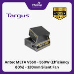 Load image into Gallery viewer, Antec META V550 - 550W (Efficiency 80%) - 120mm Silent Fan - 2 Years Warranty Replacement
