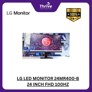 LG LED MONITOR 24MR400-B 24 INCH FHD 100HZ