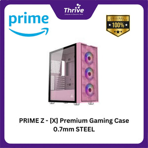 PRIME Z - [X] Premium Gaming Case 0.7mm STEEL