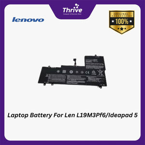 Laptop Battery For Len L19M3Pf6/Ideapad 5